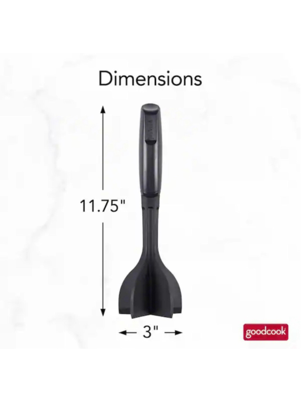 Our GoodCook Everyday Meat Chopper has a 5-bladed design